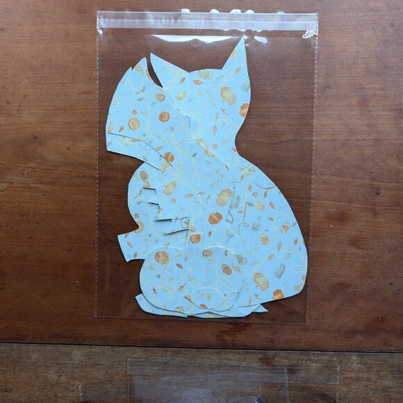 Hand Cut Halloween Autumn Pumpkin Patch Themed Peel and Stick Decals - Picture 4 of 4